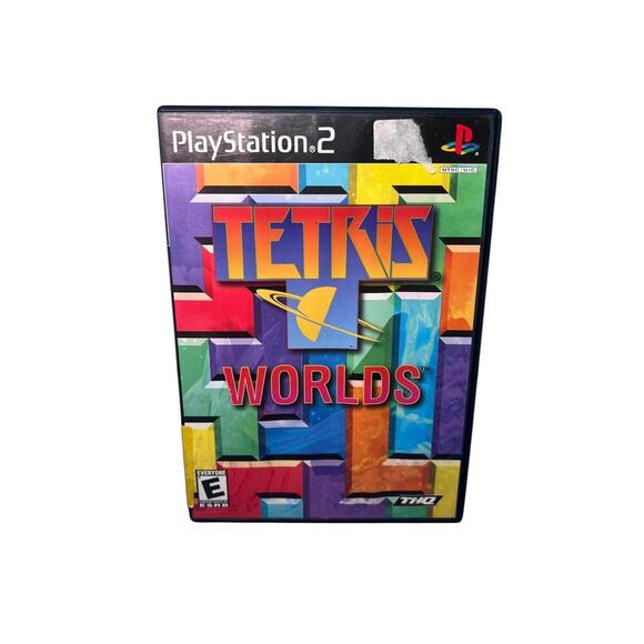 Tetris Worlds (Sony PlayStation 2, PS2) Complete w/ Manual & Case - THQ 2002 - Picture 1 of 5